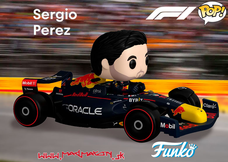 Buy Funko Pop Sergio Pérez Red Bull F1. Available in black, unisex